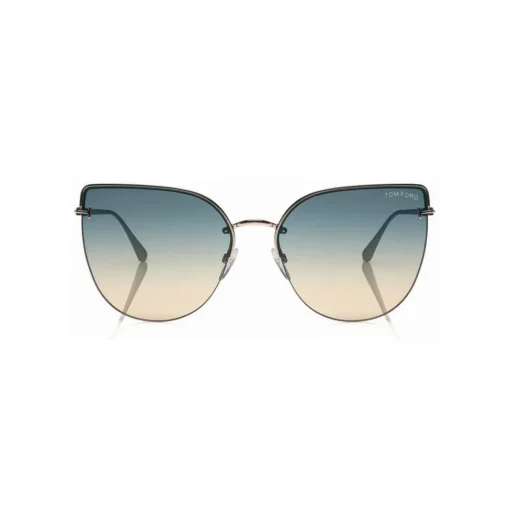 Tom Ford Eyewear Tom Ford - Ingrid Sunglasses - Cat-Eye Metal Sunglasses - Rose Gold Grey - FT0652 - Sunglasses - - Avvenice