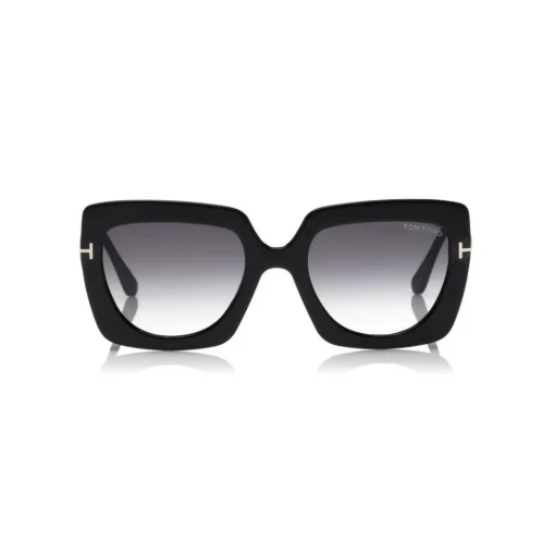 Tom Ford Eyewear Tom Ford - Jasmine Sunglasses - Square Acetate Sunglasses - Black - FT0610 - Sunglasses - - Avvenice^ Sunglasses & Eyewear