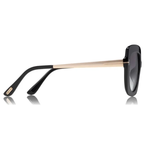 Tom Ford Eyewear Tom Ford - Jasmine Sunglasses - Square Acetate Sunglasses - Black - FT0610 - Sunglasses - - Avvenice^ Sunglasses & Eyewear