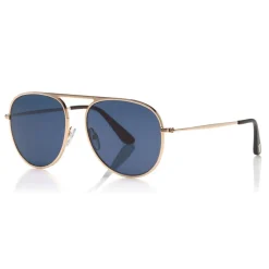 Tom Ford Eyewear Tom Ford - Jason Sunglasses - Pilot Style Sunglasses - Rose Gold Blue - FT0621 - Sunglasses - - Avvenice