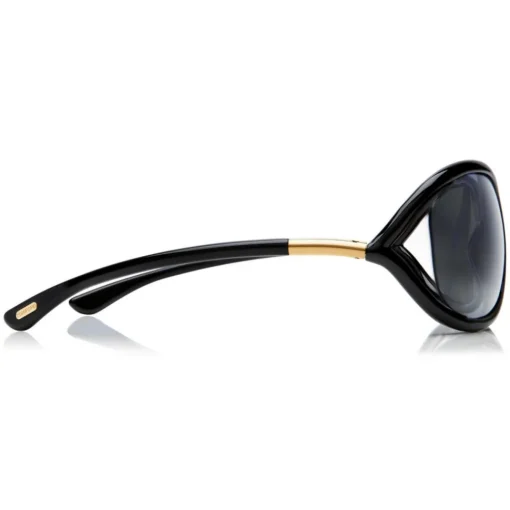 Tom Ford Eyewear Tom Ford - Jennifer Polarized Sunglasses - Square Acetate Sunglasses - Black - FT0008P - Sunglasses - - Avvenice^ Sunglasses & Eyewear