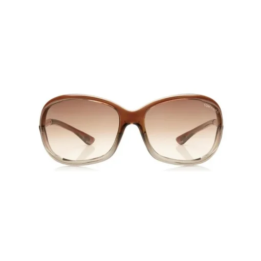 Tom Ford Eyewear Tom Ford - Jennifer Soft Square Sunglasses - Squared Acetate Sunglasses - Bronze - FT0008 - Sunglasses - - Avvenice