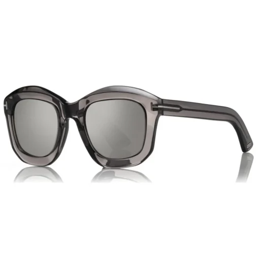 Tom Ford Eyewear Tom Ford - Julia Sunglasses - Square Acetate Sunglasses - Grey - FT0582 - Sunglasses - - Avvenice^ Sunglasses & Eyewear