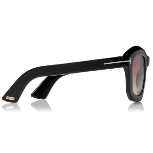 Tom Ford Eyewear Tom Ford - Julia Sunglasses - Square Acetate Sunglasses - Black - FT0582 - Sunglasses - - Avvenice