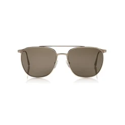 Tom Ford Eyewear Tom Ford - Kip Sunglasses - Square Metal Sunglasses - Rose Gold - FT0692 - Sunglasses - - Avvenice^ Sunglasses & Eyewear