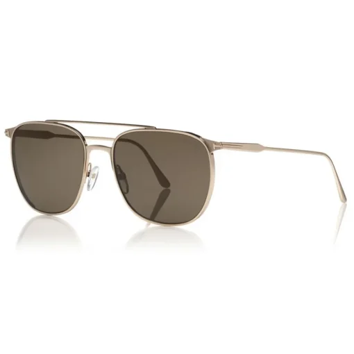 Tom Ford Eyewear Tom Ford - Kip Sunglasses - Square Metal Sunglasses - Rose Gold - FT0692 - Sunglasses - - Avvenice^ Sunglasses & Eyewear
