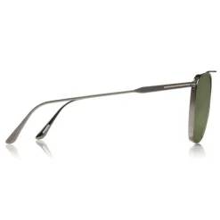 Tom Ford Eyewear Tom Ford - Kip Sunglasses - Square Metal Sunglasses - Green - FT0692 - Sunglasses - - Avvenice
