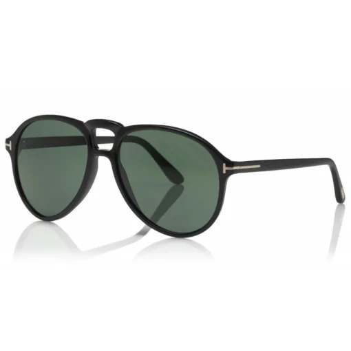 Tom Ford Eyewear Tom Ford - Lennon Sunglasses - Pilot Acetate Sunglasses - FT0645 - Black - - Avvenice