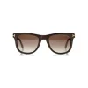 Tom Ford Eyewear Tom Ford - Leo Square Sunglasses - Square Acetate Sunglasses - Brown Wood - FT0336 - Sunglasses - - Avvenice^ Sunglasses & Eyewear