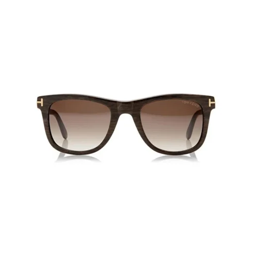 Tom Ford Eyewear Tom Ford - Leo Square Sunglasses - Square Acetate Sunglasses - Brown Wood - FT0336 - Sunglasses - - Avvenice^ Sunglasses & Eyewear