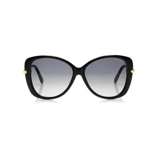 Tom Ford Eyewear Tom Ford - Linda Butterfly Sunglasses - Butterfly Acetate Sunglasses - Black - FT0324 - Sunglasses - - Avvenice^ Sunglasses & Eyewear