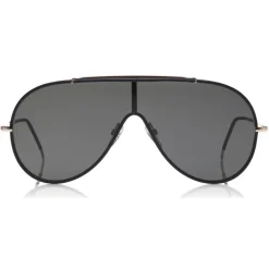 Tom Ford Eyewear Tom Ford - Mack Sunglasses - Pilot Metal Sunglasses - Black - FT0671 - Sunglasses - - Avvenice^ Sunglasses & Eyewear
