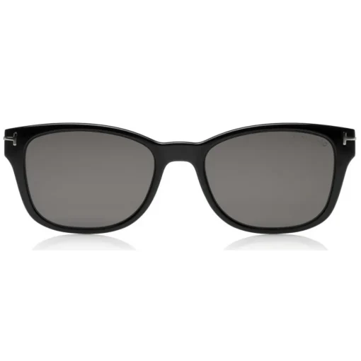 Tom Ford Eyewear Tom Ford - Magnetic Clip Sunglasses - Square Metal Sunglasses - Grey - FT5474 - Sunglasses - - Avvenice