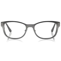 Tom Ford Eyewear Tom Ford - Magnetic Clip Sunglasses - Square Metal Sunglasses - Grey - FT5474 - Sunglasses - - Avvenice