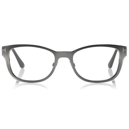 Tom Ford Eyewear Tom Ford - Magnetic Clip Sunglasses - Square Metal Sunglasses - Grey - FT5474 - Sunglasses - - Avvenice