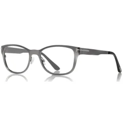Tom Ford Eyewear Tom Ford - Magnetic Clip Sunglasses - Square Metal Sunglasses - Grey - FT5474 - Sunglasses - - Avvenice