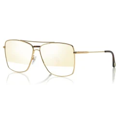 Tom Ford Eyewear Tom Ford - Magnus Sunglasses - Navigator Shape Sunglasses - Grey - FT0651 - Sunglasses - - Avvenice^ Sunglasses & Eyewear