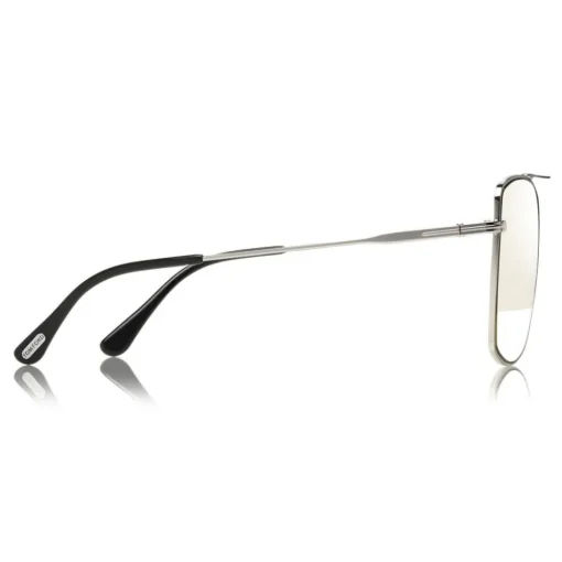 Tom Ford Eyewear Tom Ford - Magnus Sunglasses - Navigator Shape Sunglasses - White Gold - FT0651 - Sunglasses - - Avvenice
