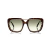 Tom Ford Eyewear Tom Ford - Marissa Sunglasses - Square Acetate and Metal Sunglasses - Havana - FT0619 - Sunglasses - - Avvenice