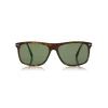 Tom Ford Eyewear Tom Ford - Max Polarized Sunglasses - Square Acetate Sunglasses - Dark Havana - FT0588-P - Sunglasses - - Avvenice