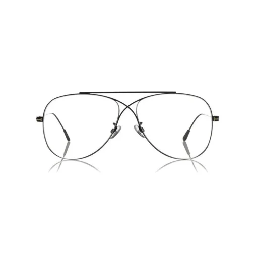 Tom Ford Eyewear Tom Ford - Metal Criss Cross Aviators Optical Glasses - Pilot Shape - Black - FT5531 - Optical Glasses - - Avvenice^ Sunglasses & Eyewear