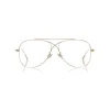 Tom Ford Eyewear Tom Ford - Metal Criss Cross Aviators Optical Glasses - Pilot Shape - Rose Gold - FT5531 - Optical Glasses - - Avvenice