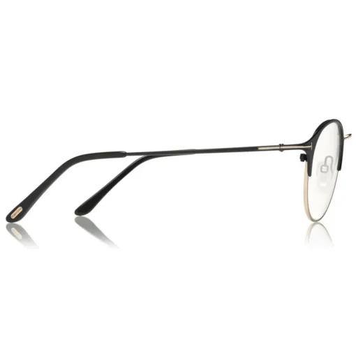 Tom Ford Eyewear Tom Ford - Metal Optical Sunglasses - Round Optical Glasses - Black Gold - FT5541-B - Optical Sunglasses - - Avvenice^ Sunglasses & Eyewear