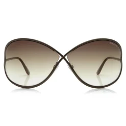 Tom Ford Eyewear Tom Ford - Miranda Sunglasses - Oversized Square Acetate Sunglasses - FT0130 - Bronze - - Avvenice
