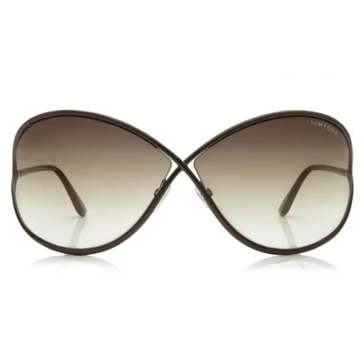 Tom Ford Eyewear Tom Ford - Miranda Sunglasses - Oversized Square Acetate Sunglasses - FT0130 - Bronze - - Avvenice