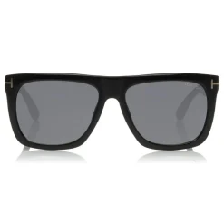 Tom Ford Eyewear Tom Ford - Morgan Sunglasses - Squared Acetate Sunglasses - Black Smoke - FT0513 - Sunglasses - - Avvenice^ Sunglasses & Eyewear