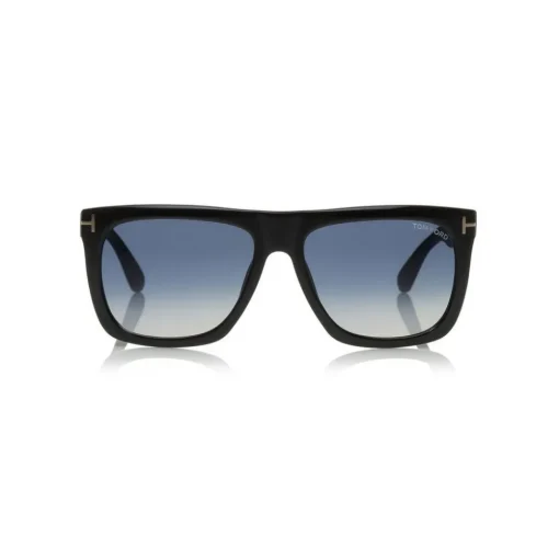 Tom Ford Eyewear Tom Ford - Morgan Sunglasses - Squared Acetate Sunglasses - Black Blue - FT0513 - Sunglasses - - Avvenice