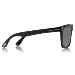 Tom Ford Eyewear Tom Ford - Morgan Sunglasses - Squared Acetate Sunglasses - Black Smoke - FT0513 - Sunglasses - - Avvenice^ Sunglasses & Eyewear