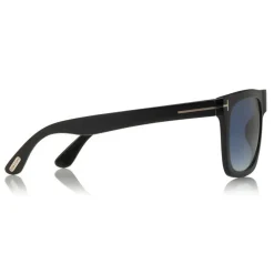 Tom Ford Eyewear Tom Ford - Morgan Sunglasses - Squared Acetate Sunglasses - Black Blue - FT0513 - Sunglasses - - Avvenice