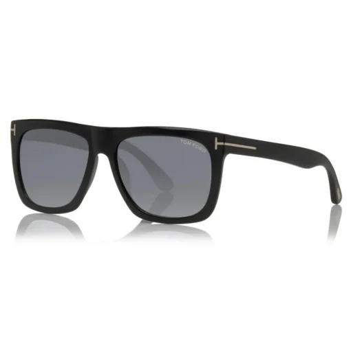 Tom Ford Eyewear Tom Ford - Morgan Sunglasses - Squared Acetate Sunglasses - Black Smoke - FT0513 - Sunglasses - - Avvenice^ Sunglasses & Eyewear