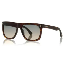Tom Ford Eyewear Tom Ford - Morgan Sunglasses - Squared Acetate Sunglasses - Havana - FT0513 - Sunglasses - - Avvenice^ Sunglasses & Eyewear