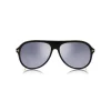 Tom Ford Eyewear Tom Ford - Nicholai Sunglasses - Pilot Style Sunglasses - Black Smoke - FT0624 - Sunglasses - - Avvenice^ Sunglasses & Eyewear