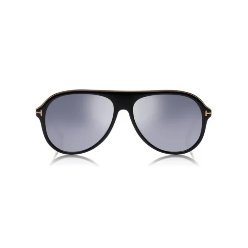 Tom Ford Eyewear Tom Ford - Nicholai Sunglasses - Pilot Style Sunglasses - Black Smoke - FT0624 - Sunglasses - - Avvenice^ Sunglasses & Eyewear