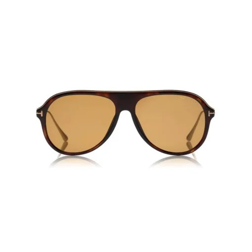 Tom Ford Eyewear Tom Ford - Nicholai Sunglasses - Pilot Style Sunglasses - Dark Havana - FT0624 - Sunglasses - - Avvenice