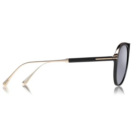 Tom Ford Eyewear Tom Ford - Nicholai Sunglasses - Pilot Style Sunglasses - Black Smoke - FT0624 - Sunglasses - - Avvenice^ Sunglasses & Eyewear