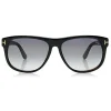 Tom Ford Eyewear Tom Ford - Olivier Soft Sunglasses - Acetate Sunglasses - Black - FT0236 - Sunglasses - - Avvenice