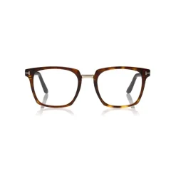 Tom Ford Eyewear Tom Ford - Optical Glasses - Square Acetate Optical Glasses - Red Havana - FT5523-B - Optical Glasses - - Avvenice