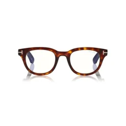 Tom Ford Eyewear Tom Ford - Optical Glasses - Rectangle Optical Glasses - Dark Havana - FT5558-B - Optical Glasses - - Avvenice^ Sunglasses & Eyewear