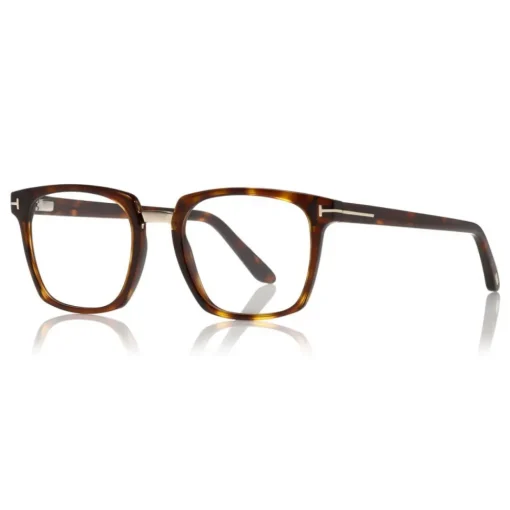 Tom Ford Eyewear Tom Ford - Optical Glasses - Square Acetate Optical Glasses - Red Havana - FT5523-B - Optical Glasses - - Avvenice