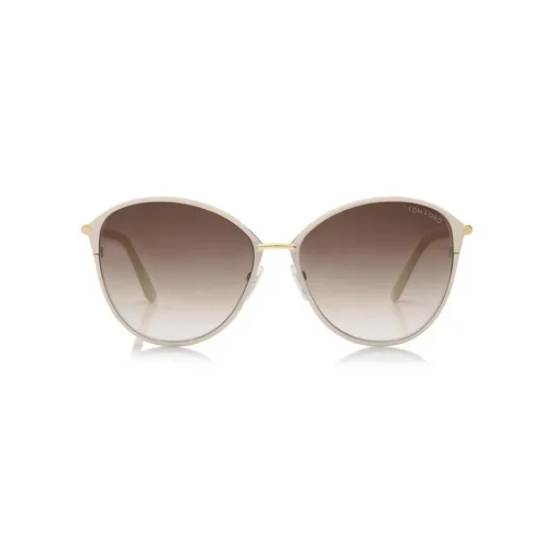 Tom Ford Eyewear Tom Ford - Penelope Sunglasses - Aviator Sunglasses - Pale Gold - FT0320 - Sunglasses - - Avvenice