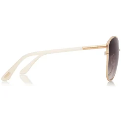 Tom Ford Eyewear Tom Ford - Penelope Sunglasses - Aviator Sunglasses - Pale Gold - FT0320 - Sunglasses - - Avvenice