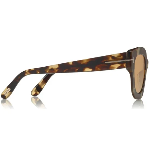 Tom Ford Eyewear Tom Ford - Pia Sunglasses - Square Acetate Sunglasses - Havana - FT0659 - Sunglasses - - Avvenice^ Sunglasses & Eyewear