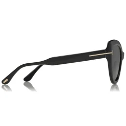 Tom Ford Eyewear Tom Ford - Polarized Anya Sunglasses - Cat-Eye Acetate Sunglasses - Black - FT0762-P - Sunglasses - - Avvenice^ Sunglasses & Eyewear