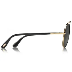 Tom Ford Eyewear Tom Ford - Polarized Curtis Sunglasses - Pilot Shape Sunglasses - Black - FT0748-P - Sunglasses - - Avvenice^ Sunglasses & Eyewear