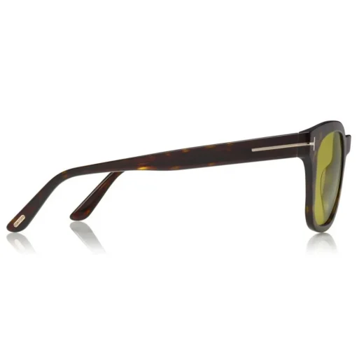 Tom Ford Eyewear Tom Ford - Polarized Eugenio Sunglasses - Square Acetate Sunglasses - Dark Havana - FT0676-P - Sunglasses - - Avvenice