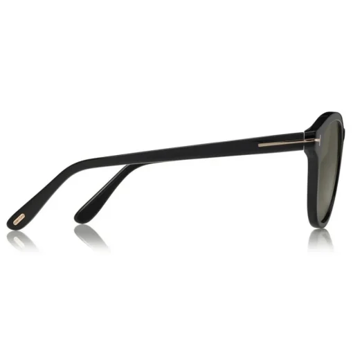 Tom Ford Eyewear Tom Ford - Polarized Jameson Sunglasses - Round Acetate Sunglasses - Black - FT0752-P - Sunglasses - - Avvenice^ Sunglasses & Eyewear